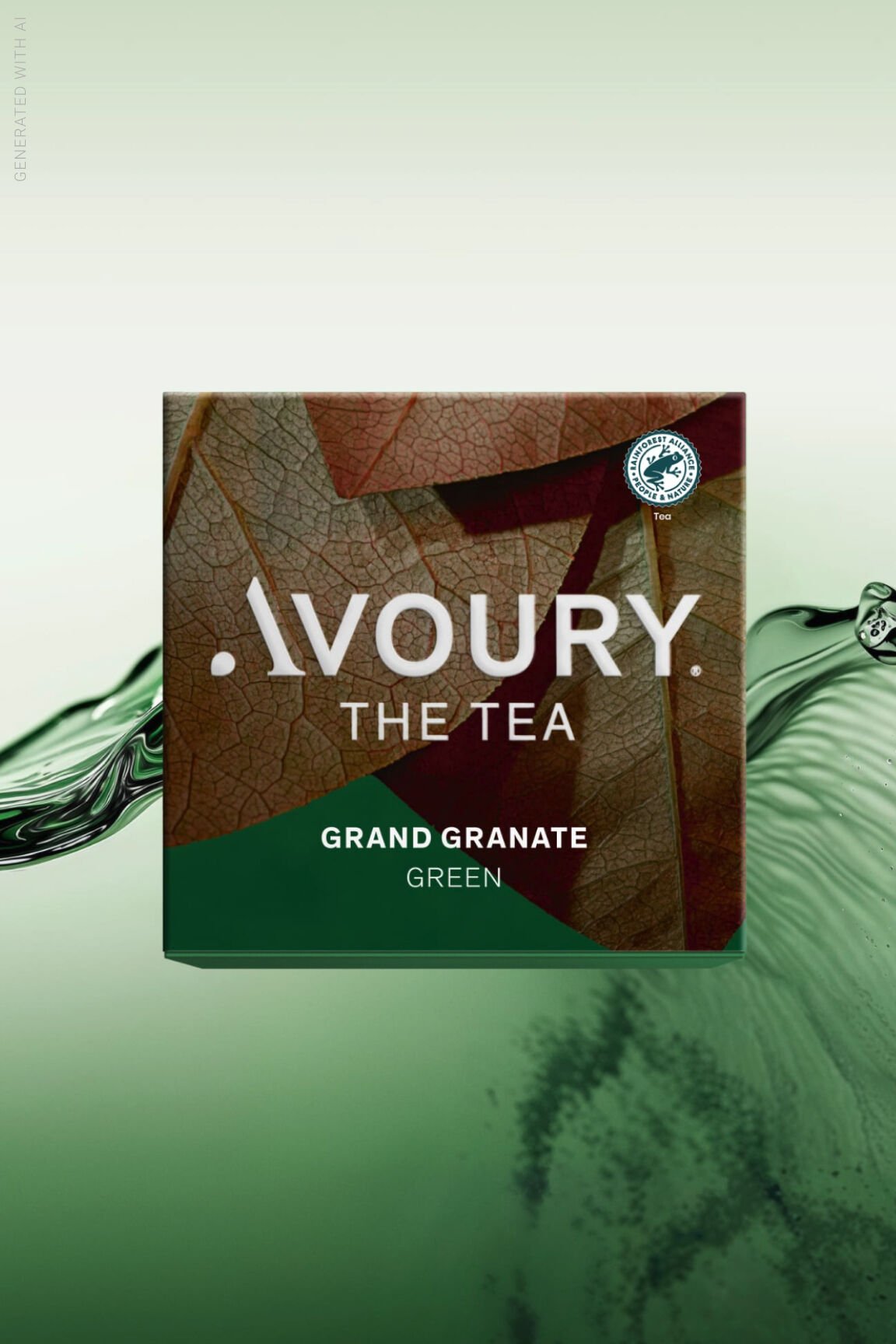 Close up Grand Granate tea