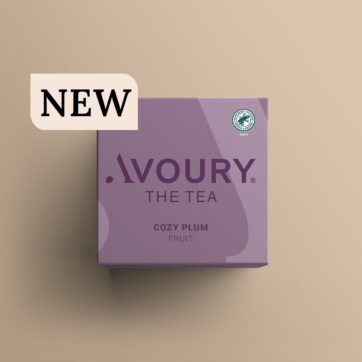 Cozy Plum box with teaser "NEW"