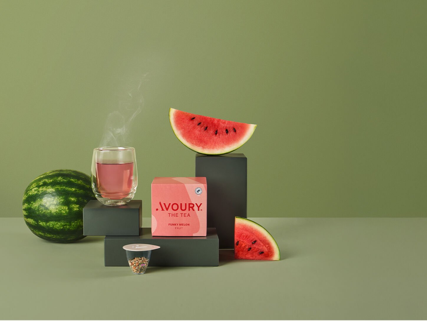 Avoury Funky Melon Teebox mit Melonen 
