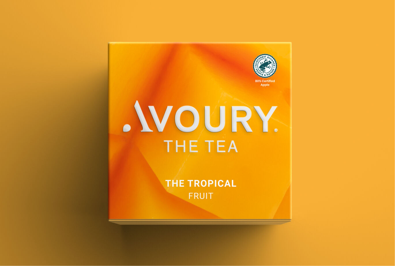 Tea packaging of the Tropical
