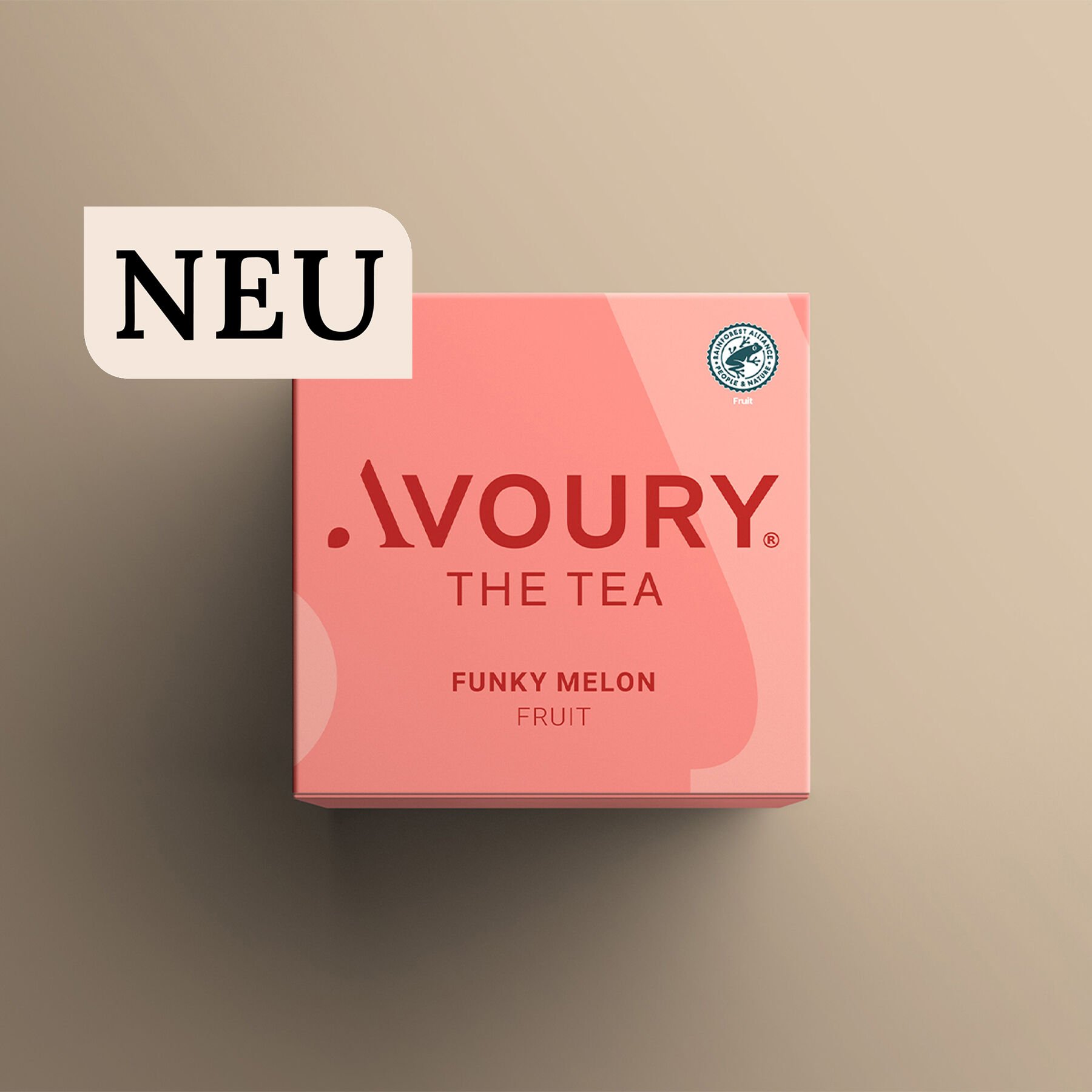 Funky Melon Teebox mit Glas 