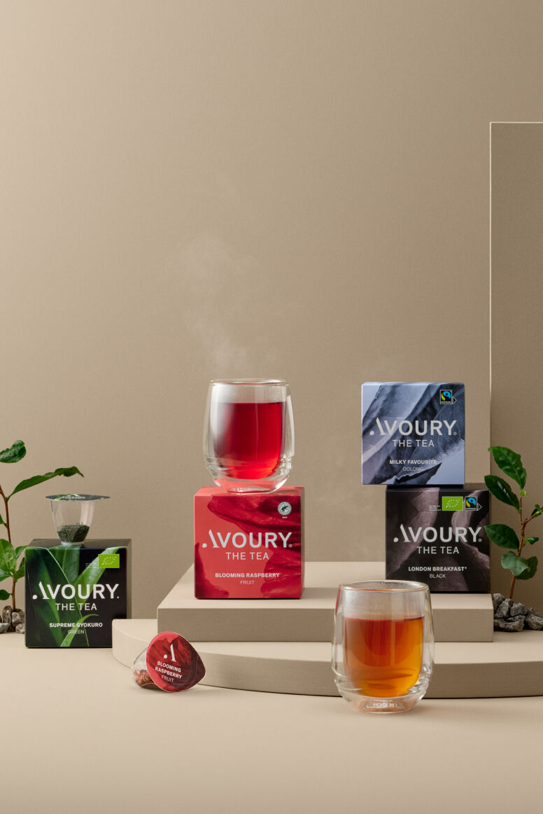 Avoury Teeboxen mit Teeglas 
