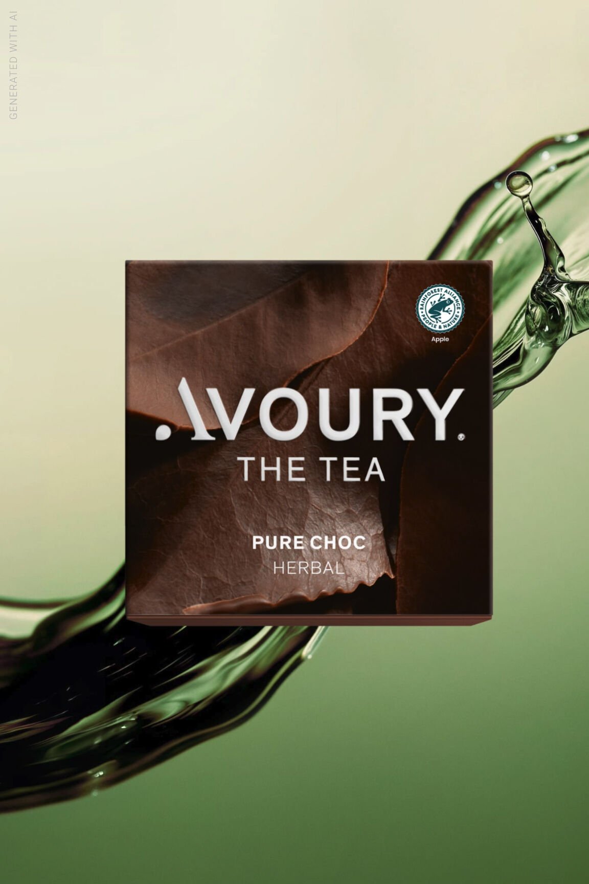 Tea packaging of Pure Choc