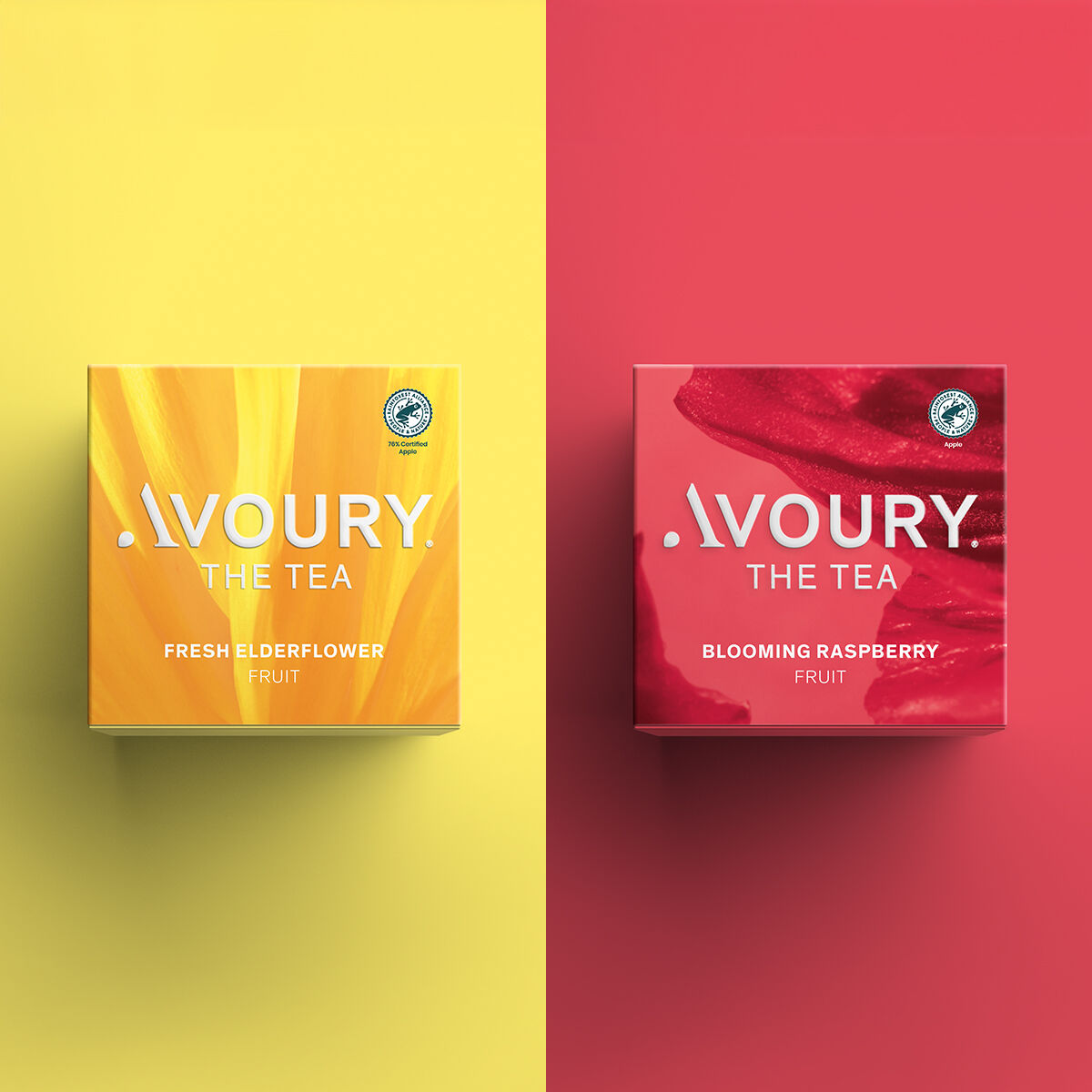 Avoury Teeboxen FRESH ELDERFLOWER und BLOOMING RASPBERRY