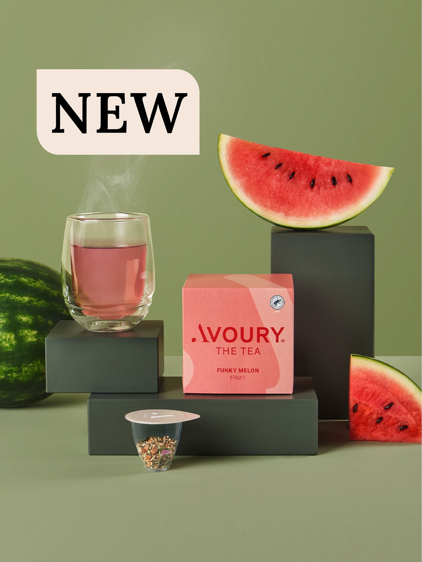 Funky Melon Tea Box  cover