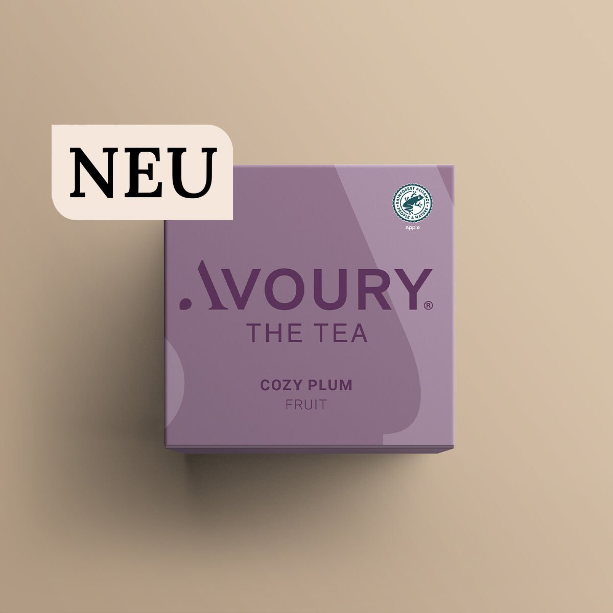 Cozy Plum Tea Box mit Störer NEU