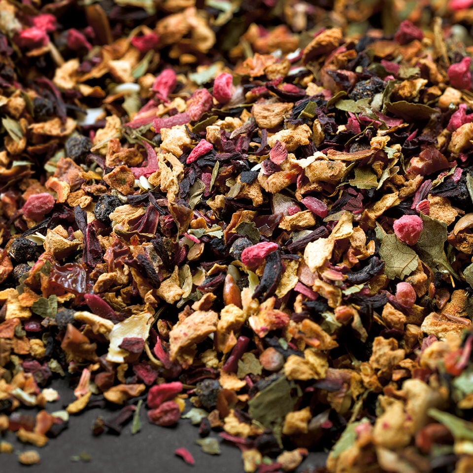 Blooming Raspberry loose tea