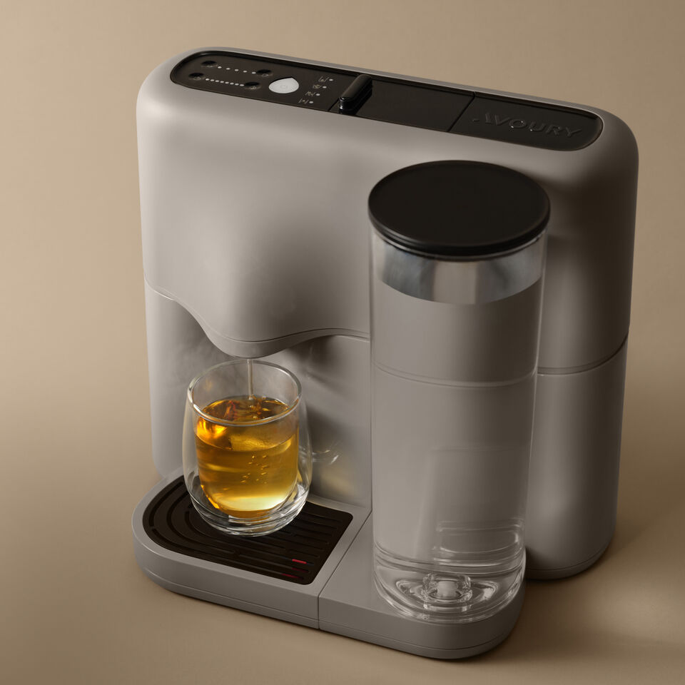 AVOURY ONE TEA MACHINE GREY/BLACK  | Avoury. The Tea.