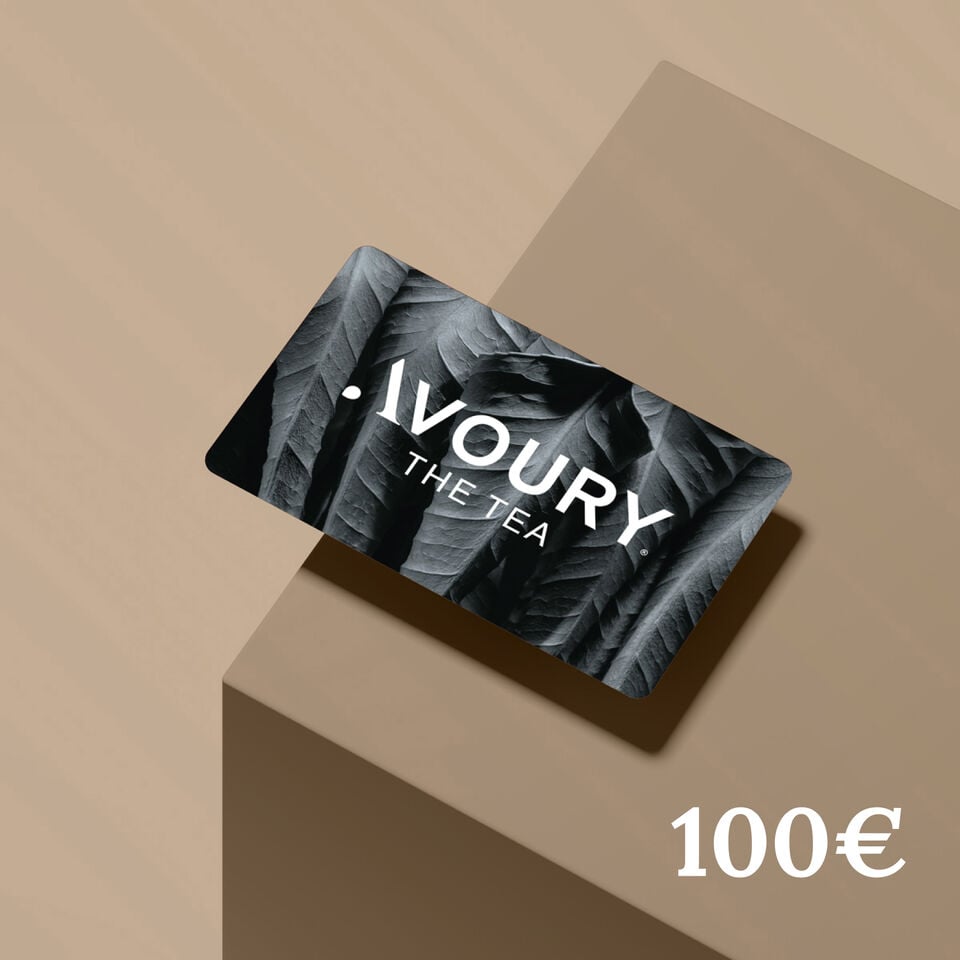 Geschenkgutschein Motiv Black 100€  | Avoury. The Tea.