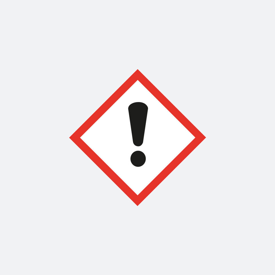 Liquid Descaler safety notice icon