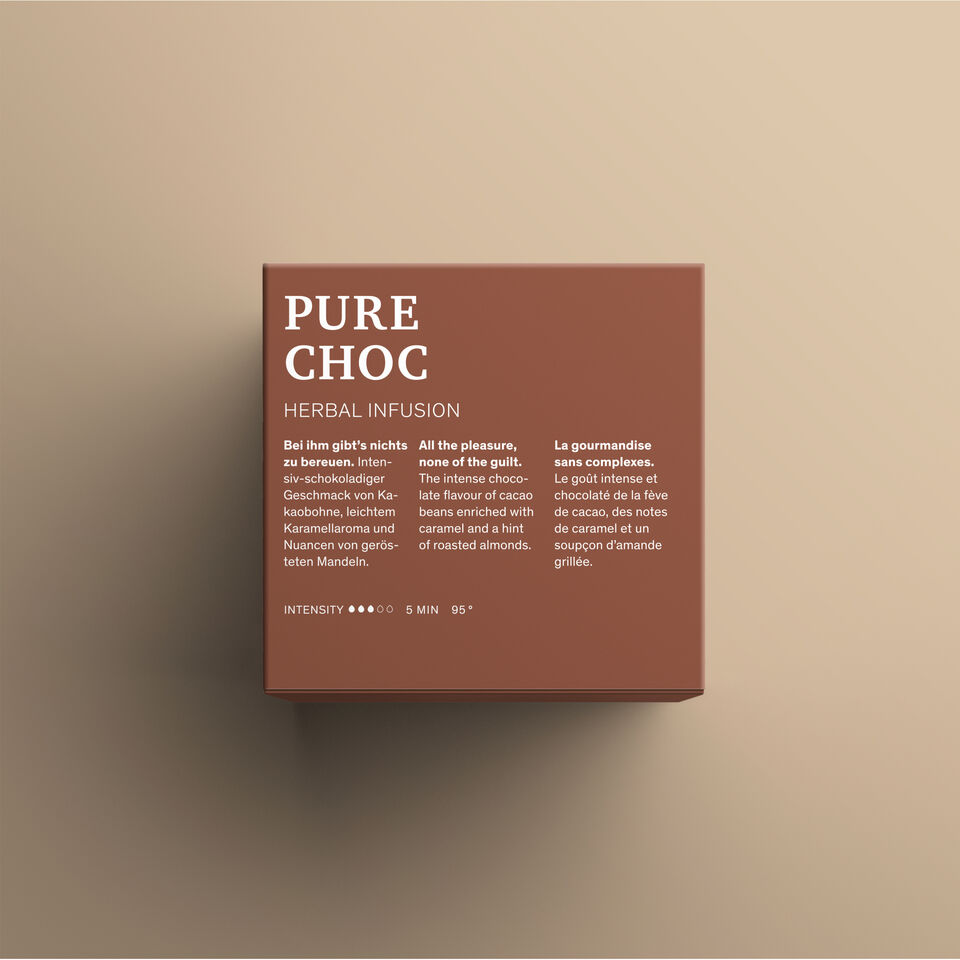 Pure Choc Packaging back
