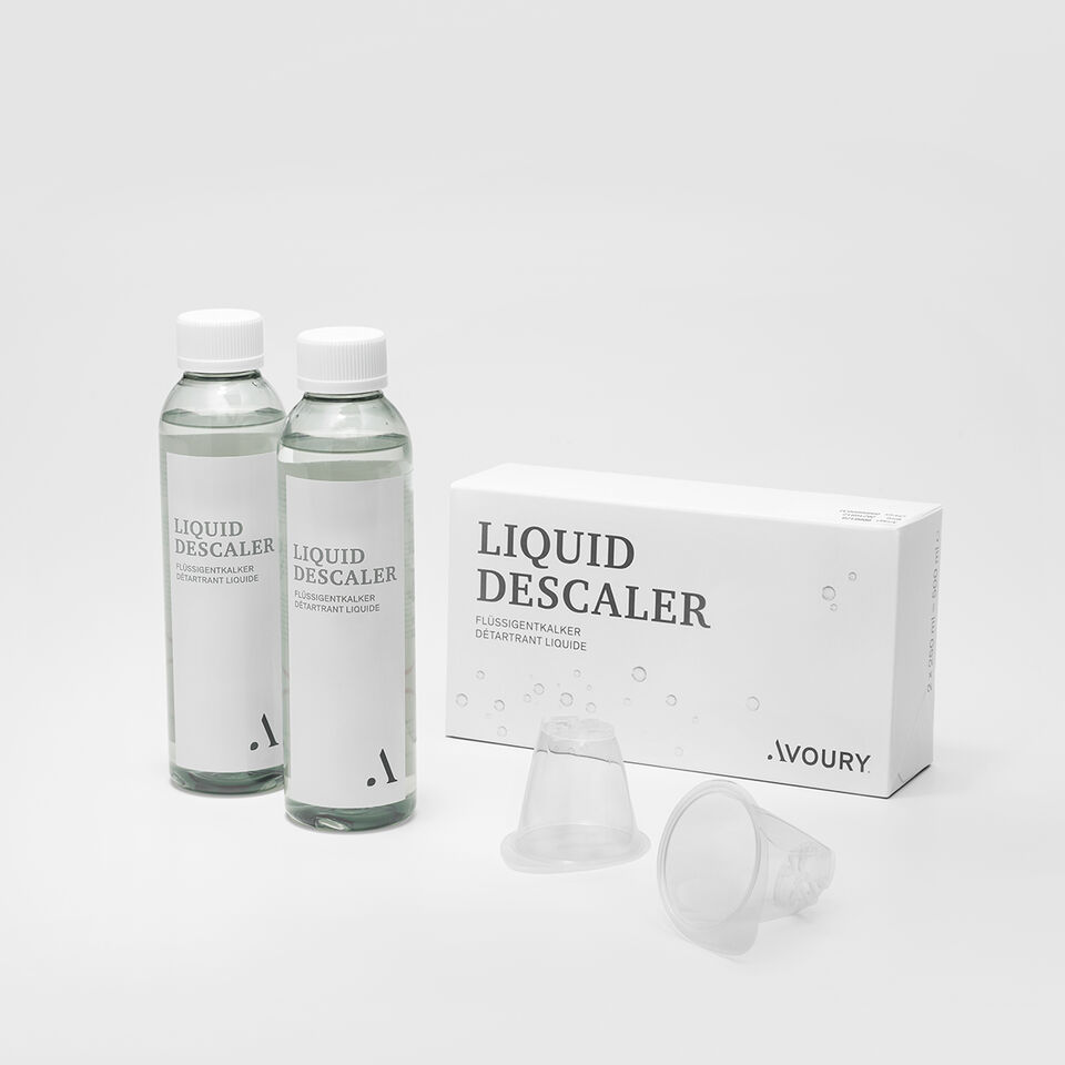 Liquid Descaler Packaging with content