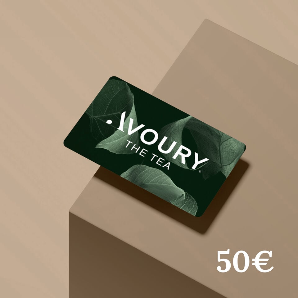 Geschenkgutschein Motiv Green 50€  | Avoury. The Tea.