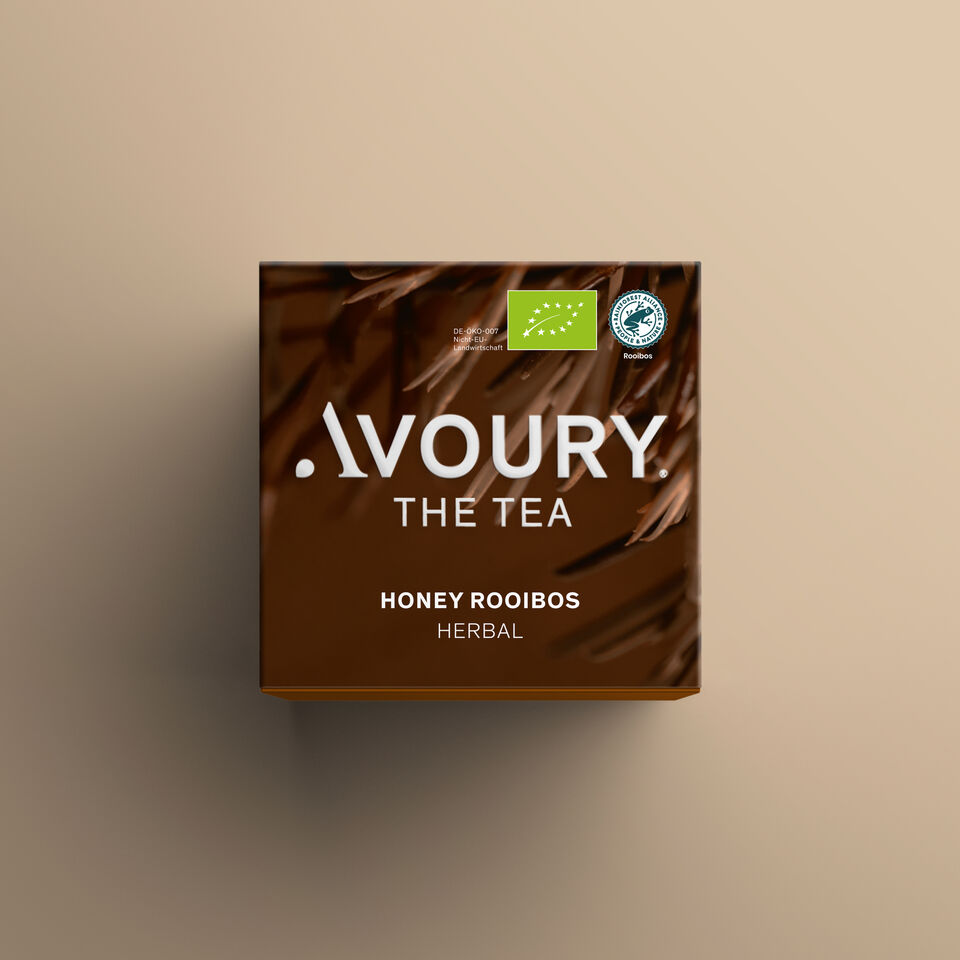 Honey Rooibos Packaging front