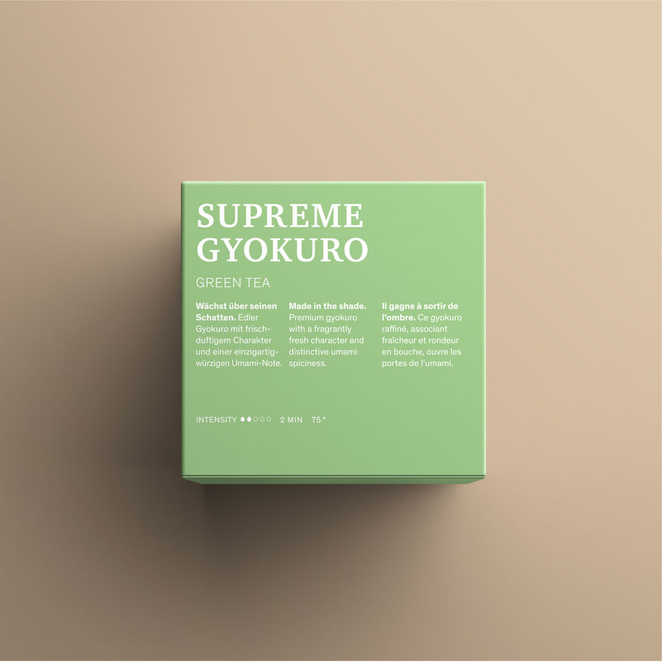 Supreme Gyokuro Packaging back