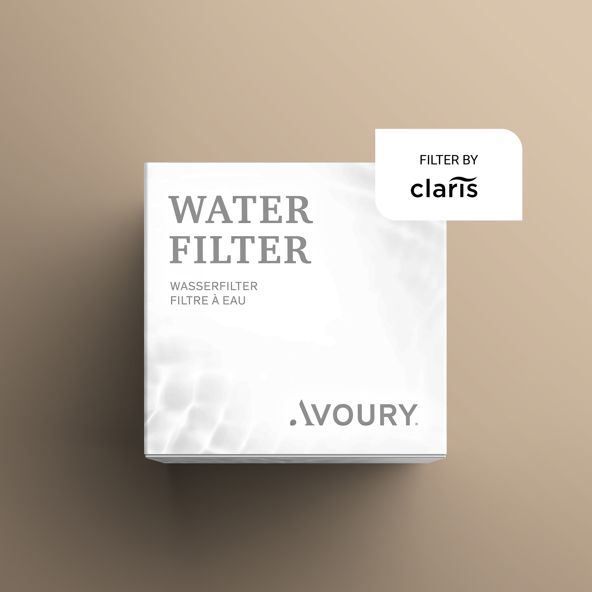 Wasserfilter Schwarz