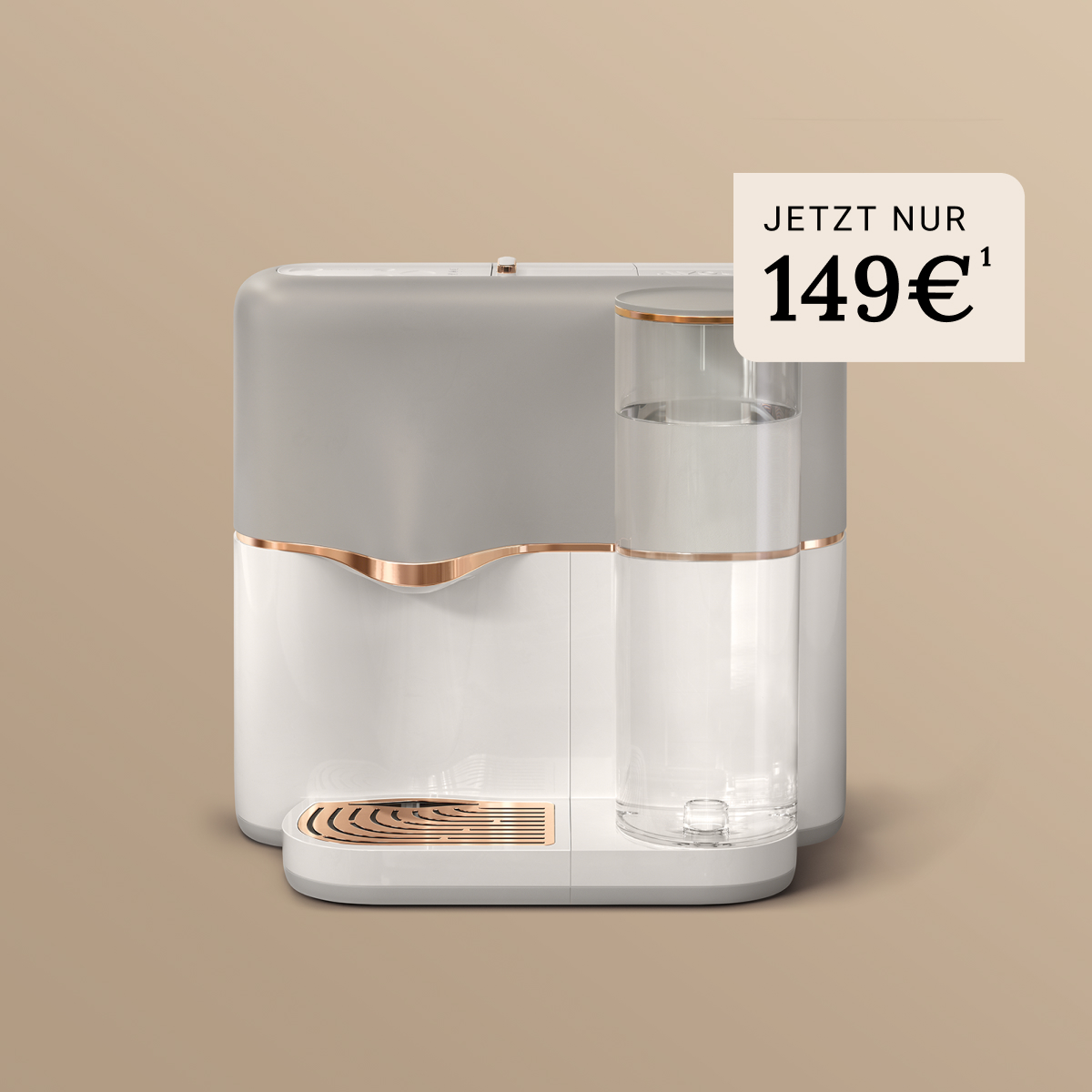 Avoury One Teemaschine Copper/Cream