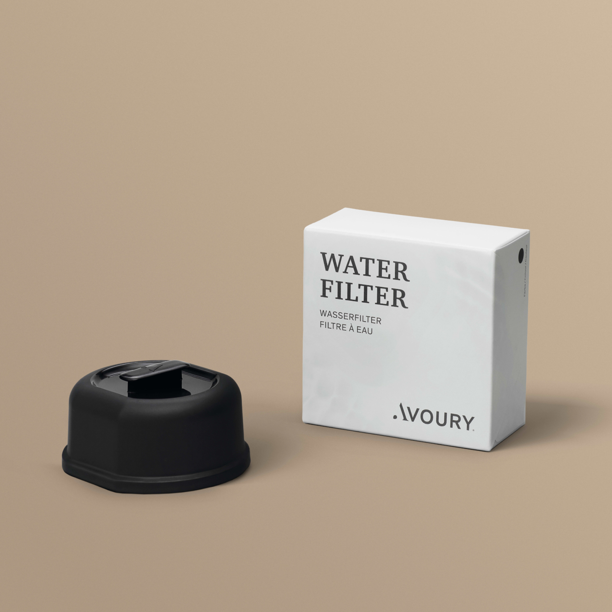 Wasserfilter Schwarz  | Avoury. The Tea.