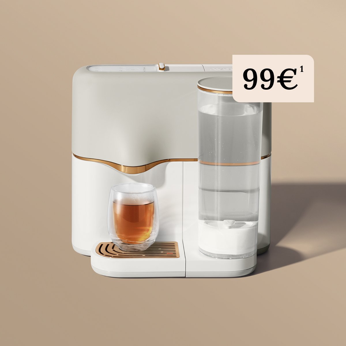 Avoury One Teemaschine Copper/Cream  | Avoury. The Tea.