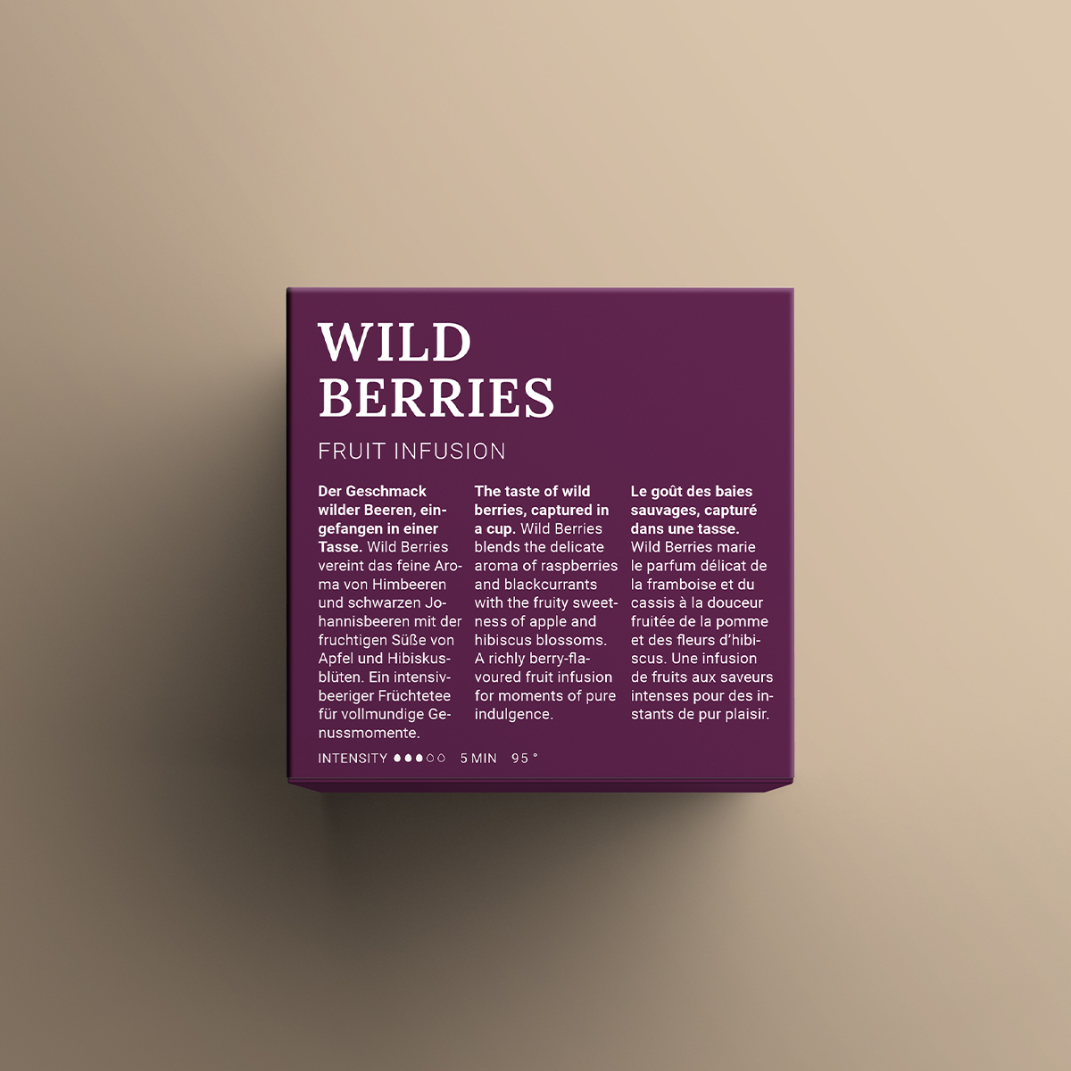 Wild Berries Teeverpackung Avoury Rückansicht